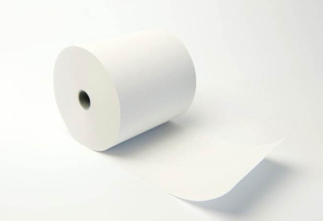 20 EC -rollen 57x46x12, 25 m, zonder BPA met Verifone.