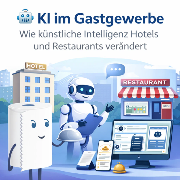 🤖 KI im Gastgewerbe: Wie künstliche Intelligenz Hotels und Restaurants verändert