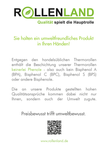 50 thermische rollen 80x80x12, 80 m zonder fenol (BPA,BPC,BPS) - kwaliteitsafdruk
