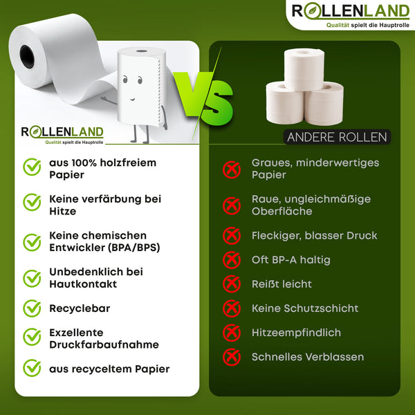 50 kassarollen 70x80x12, 60 m