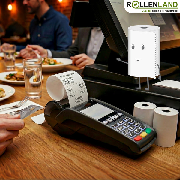 50 EG rollen 57x40x12, 18 m, zonder Bisfenol-A (BPA), zonder debetopdruk.